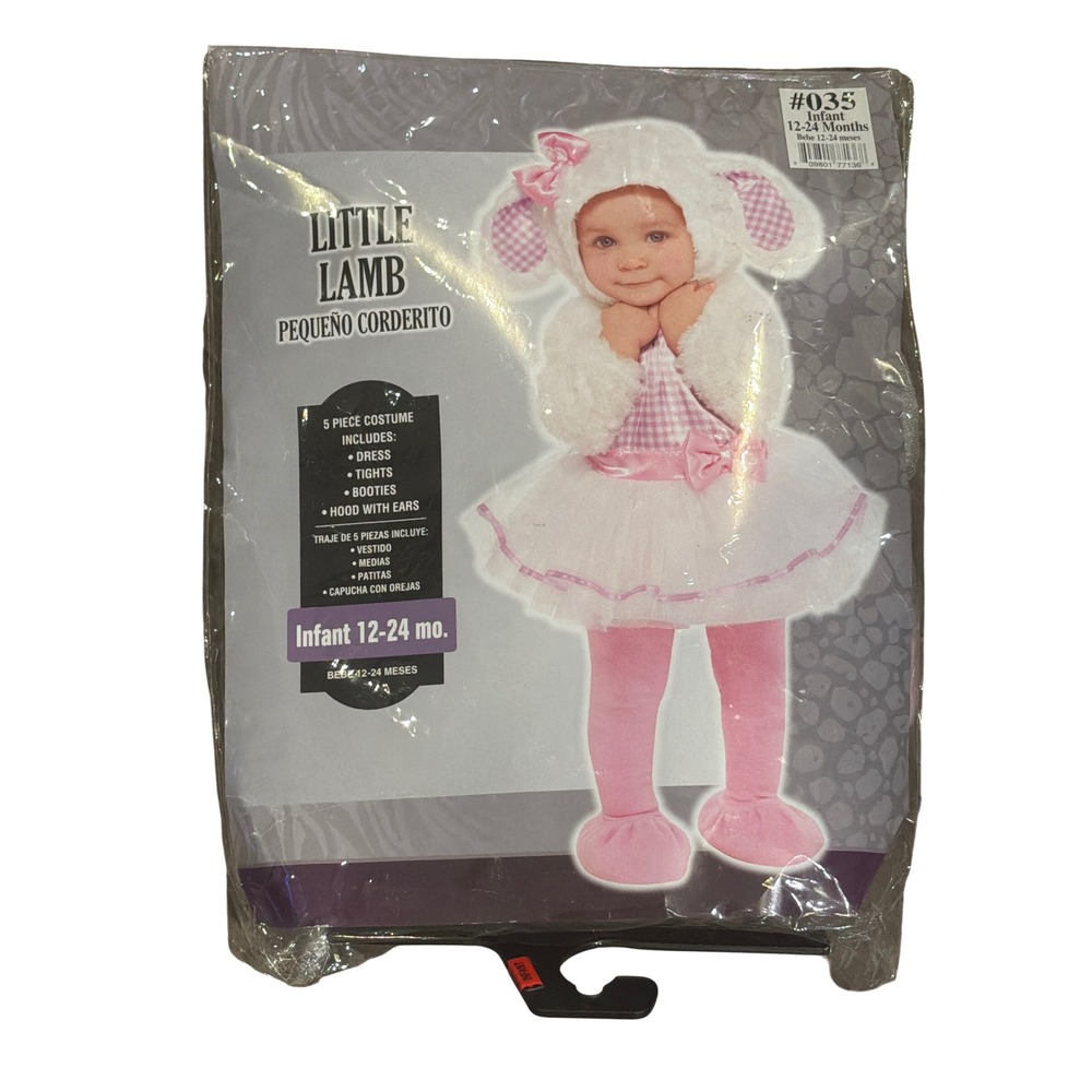 Amscan Little Lamb Infant / Toddler Halloween Costume (5-Piece Set)